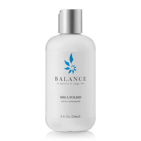 Shea Polish, Exfoliates - Balance by Kathleen W. Judge, MD